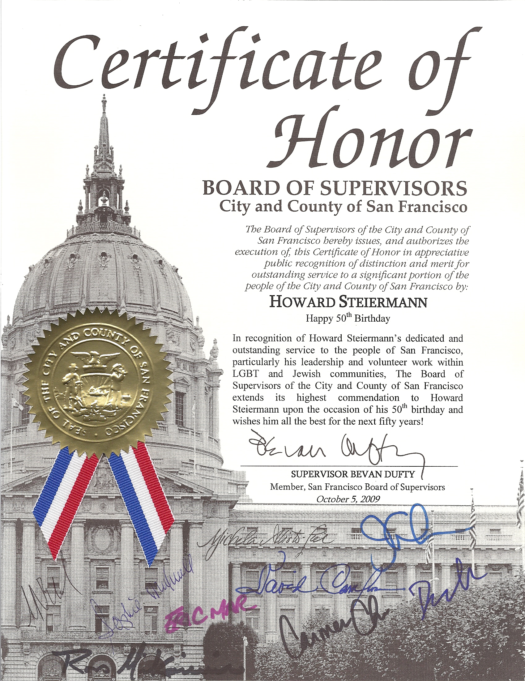 Board of Supervisors